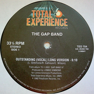 The Gap Band – Outstanding