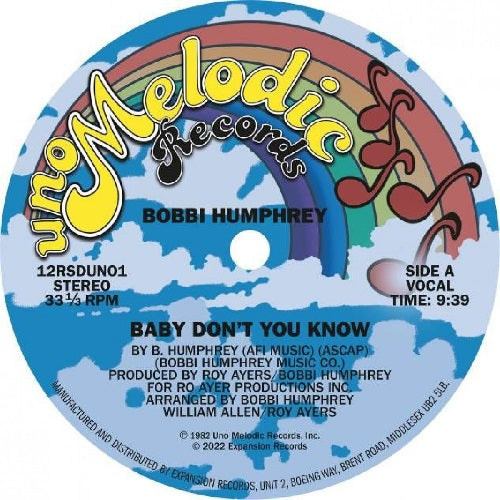 BOBBI HUMPHREY / BABY DON'T YOU KNOW -RSD LIMITED-