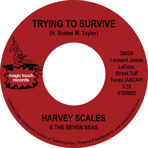 HARVEY SCALES &amp; SEVEN SEAS / TRYING TO SURVIVE / BUMP YOUR THANG (7 inch) -RSD LIMITED-