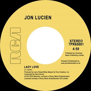 JON LUCIEN / LADY LOVE  /  LOVE EVERLASTING (7 inch)