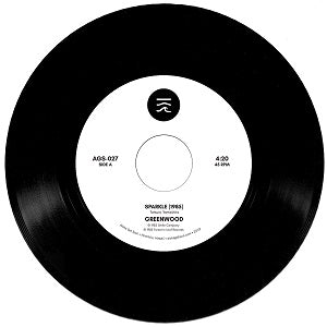 GREENWOOD / SPARKLE - BLACK VINYL (7 inch)