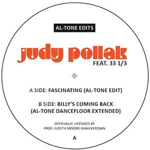 JUDY POLLAK / FASCINATING (feat. 33 1 / 3) - AL-TONE EDIT (7 inch)