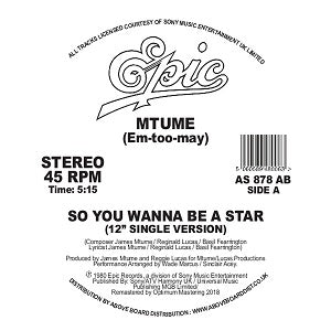 MTUME / SO YOU WANNA BE A STAR (DANNY KRIVIT)