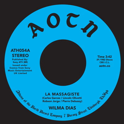 WILMA DIAS / LA MASSAGISTE(7 inch)