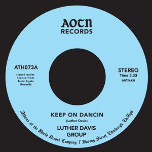 LUTHER DAVIS GROUP / KEEP ON DANCIN / YOU (7 inch)