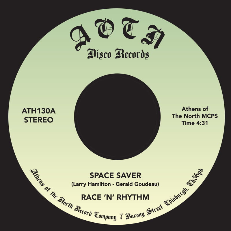 RACE 'N RHYTHM / SPACE SAVER (7 inch)