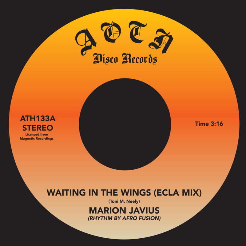 MARION JAVIUS / WAITING IN THE WINGS (7 inch)