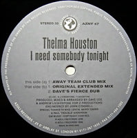 THELMA HOUSTON / I NEED SOMEBODY TONIGHT (ORIGINAL MIXES)