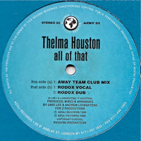 THELMA HOUSTON / ALL OF THAT (ORIGINAL MIXES)