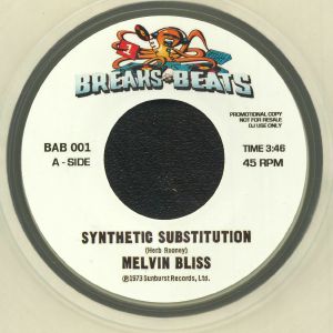 MELVIN BLISS  /  SWEET DADDY FLOYD / SYNTHETIC SUBSTITUTION (7 inch)