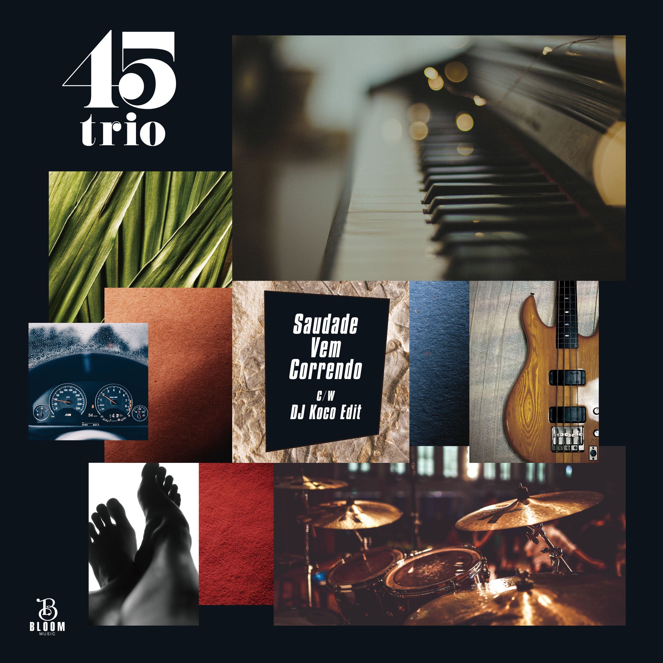 45TRIO / SAUDADE VEM CORRENDO (7 inch) -RSD LIMITED-