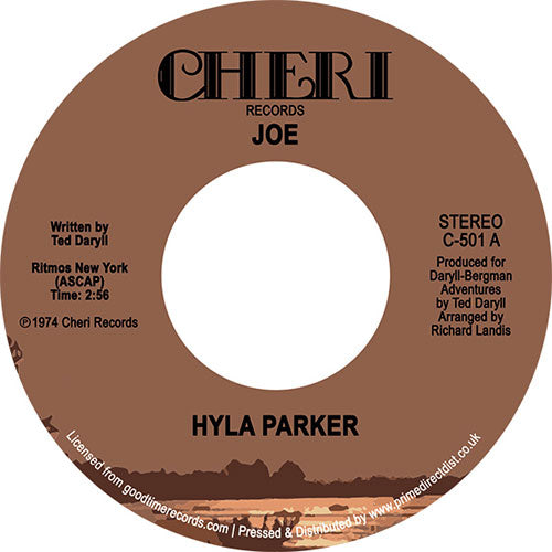 HYLA PARKER / JOE / QUIET TUNES (7 inch) -RSD LIMITED-