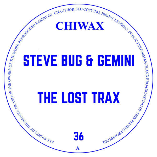 STEVE BUG & GEMINI / THE LOST TRAX