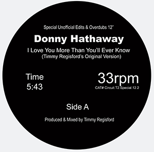 DONNY HATHAWAY / I LOVE YOU MORE THEN YOU'LL EVER KNOW(T.REGOSFORD / J.CLAUSSELL)