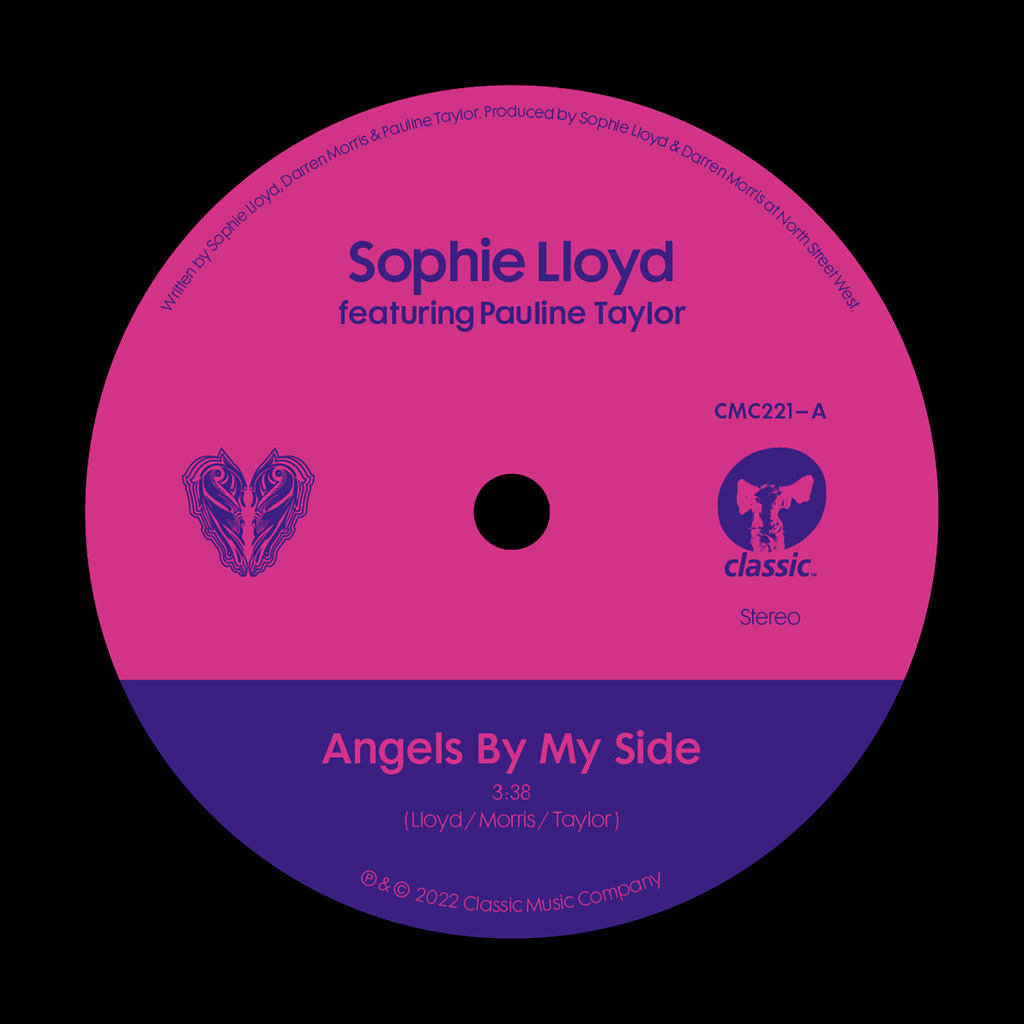 SOPHIE LLOYD / ANGELS BY MY SIDE feat.PAULINE TAYLOR (7 inch)