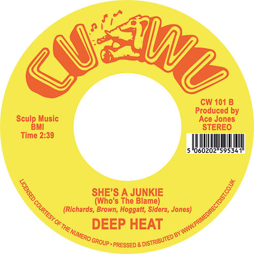 DEEP HEAT / DO IT AGAIN / SHE'S A JUNKIE (WHO'S THE BLAME) (7inch) -RSD LIMI