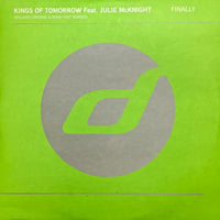 KINGS OF TOMORROW / FINALLY (Feat. JULIE MCKNIGHT)(Incl /  KEVIN YOST REMIX)