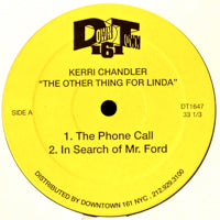 Kerri Chandler – The Other Thing For Linda