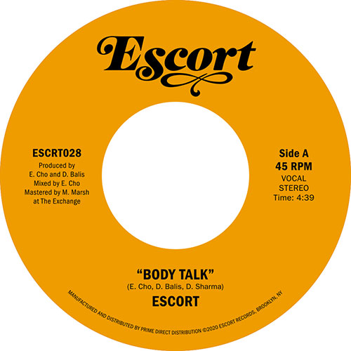 ESCORT / BODY TALK (7 inch)