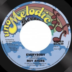 ROY AYERS / EVERYBODY / AND THEN WE WERE ONE (7 inch)