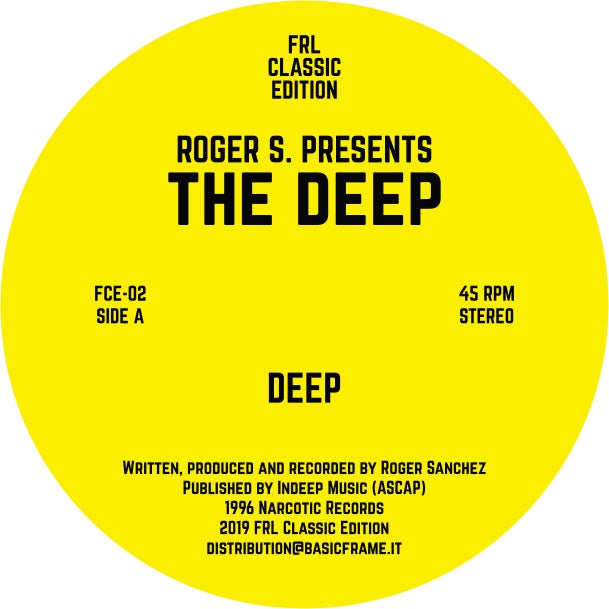 ROGER S. PRESENTS THE DEEP / DEEP  /  VIBE