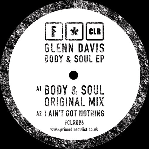 GLENN DAVIS / BODY & SOUL EP