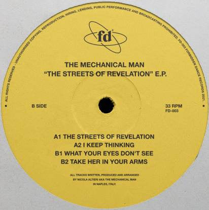 THE MECHANICAL MAN / THE STREETS OF REVELATION EP