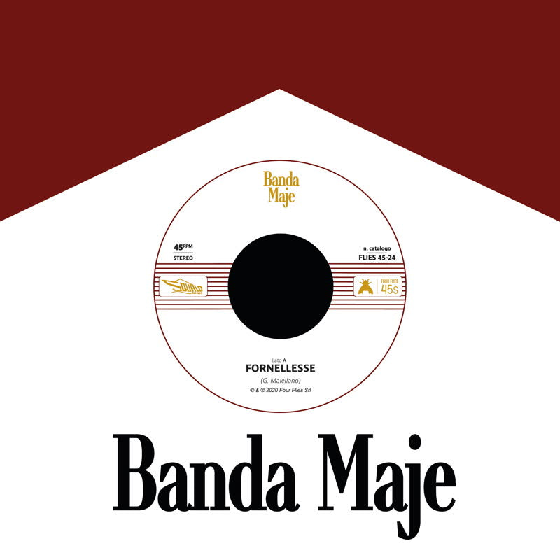 BANDA MAJE / FORNELLESSE  /  BIANCO ROSSO E VERDONE (7 inch)