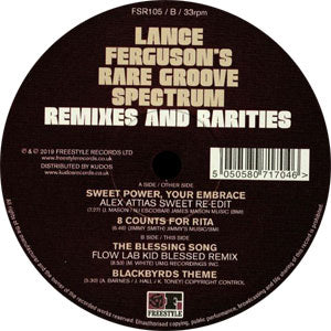 LANCE FERGUSON’S RARE GROOVE SPECTRUM / RARE GROOVE SPECTRUM - REMIXES AND RARITIES