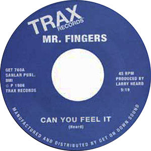 MR FINGERS / CAN YOU FEEL IT  /  WASHING MACHINE (7 inch)