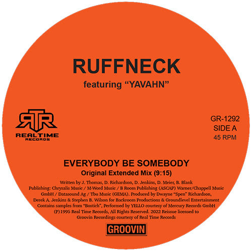 RUFFNECK / EVERYBODY BE SOMEBODY