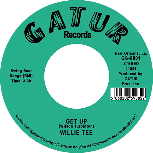 WILLIE TEE / CONCENTRATE / GET UP (7 inch) -RSD LIMITED-