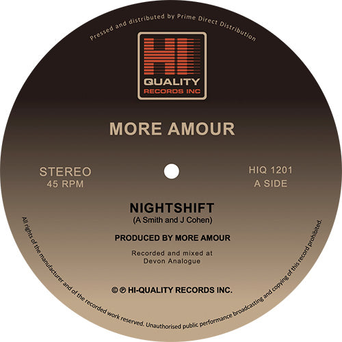 MORE AMOUR / NIGHTSHIFT / DON'T LOOK DOWN