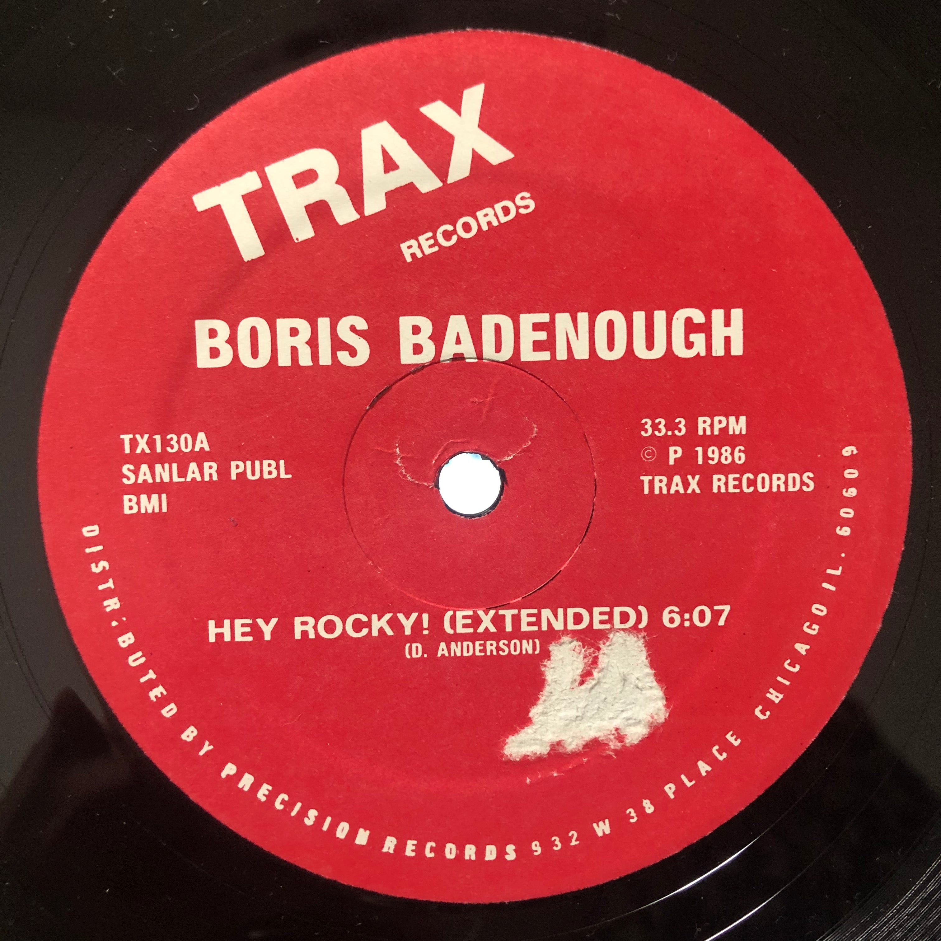 BOLIS BADENOUGH / HEY ROCKY! (USED)