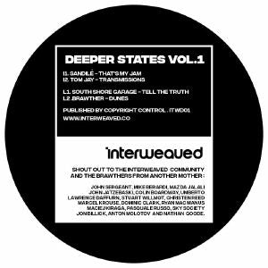 SANDILE  /  TOM JAY  /  SOUTH SHORE GARAGE  /  BRAWTHER / DEEPER STATES VOL 1