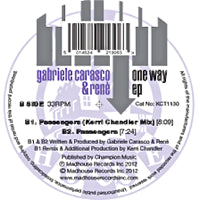 GABRIELE CARASCO & RENE / ONE WAY EP