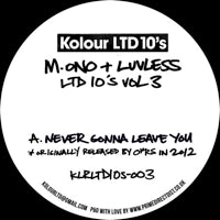 M.ONO & LUVLESS / LTD 10'S VOL. 3 (10 inch)