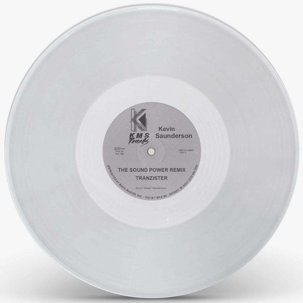 KEVIN SAUNDERSON / THE SOUND (POWER REMIX)  /  THE GROOVE THAT WONT STOP(CLEAR VINYL)