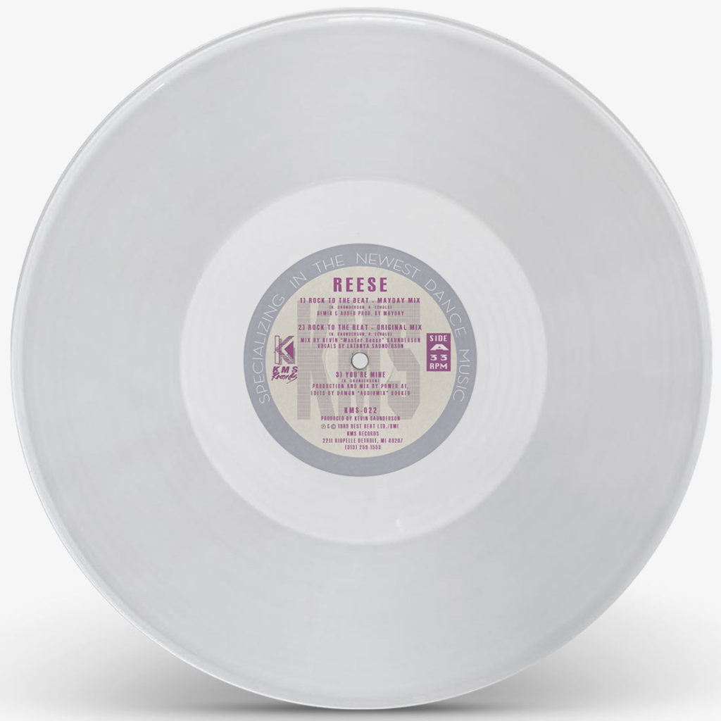 REESE / ROCK TO THE BEAT (MAYDAY & HITMAN REMIXES) (CLEAR VINYL REPRESS)