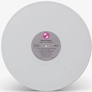 CHEZ DAMIER / CAN YOU FEEL IT  (WHITE VINYL REPRESS)