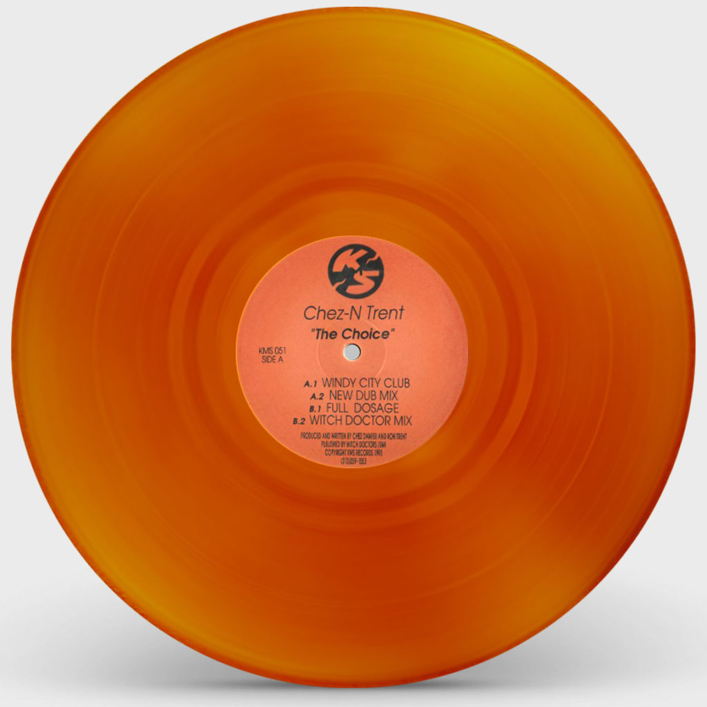 CHEZ N TRENT(CHEZ DAMIER & RON TRENT) / THE CHOICE (TRANSPARENT ORANGE VINYL)