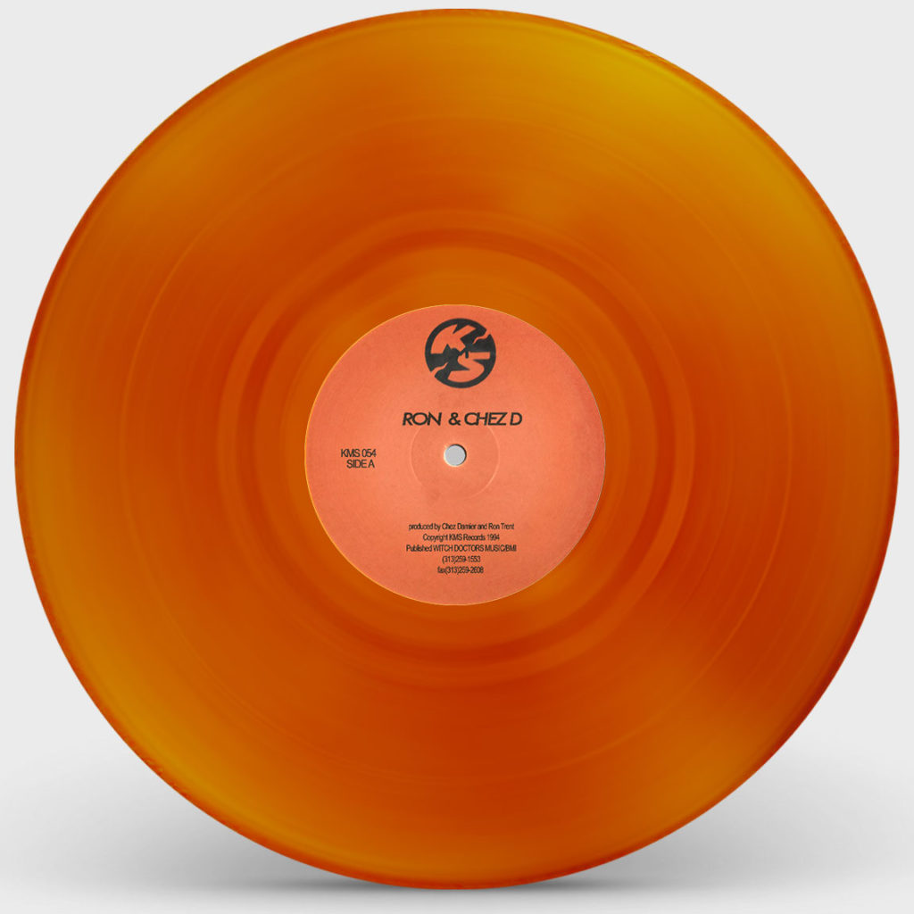 RON & CHEZ D (RON TRENT & CHEZ DAMIER) / UNTITLED (TRANSPARENT ORANGE VINYL)