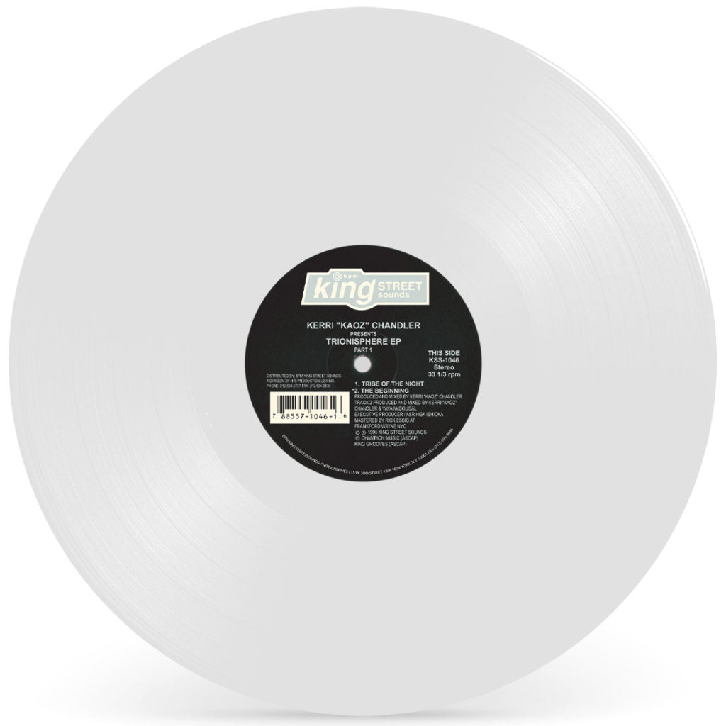 KERRI CHANDLER / TRIONISPHERE EP PART 1 (WHITE VINYL REPRESS)