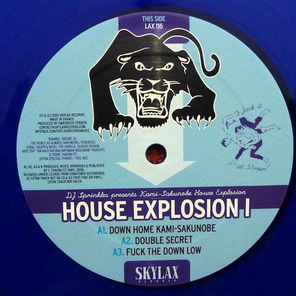 DJ SPRINKLES Pres. KAMI-SAKUNOBE HOUSE EXPLOSION / HOUSE EXPLOSION I