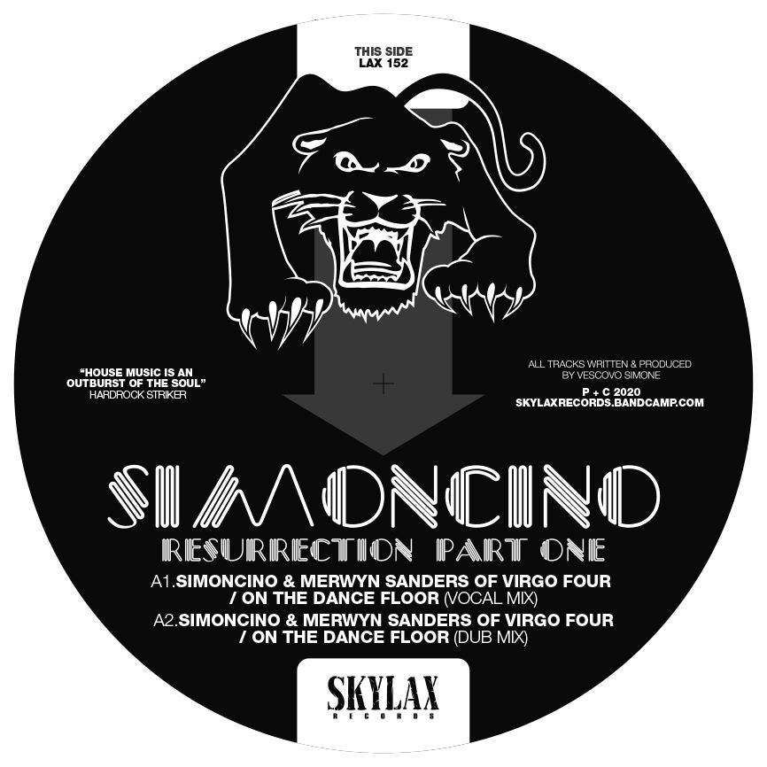 SIMONCINO & VIRGO FOUR / RESURRECTION PART ONE - LEGOWELT REMIX