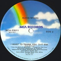 Alicia Myers - I Want to Thank You