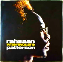 RAHSAAN PATTERSON / WHERE YOU ARE (USED)