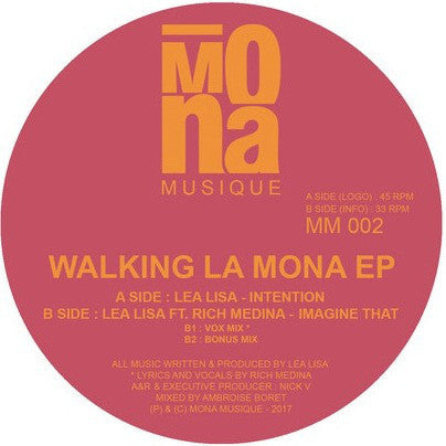 LEA LISA / WALKING LA MONA EP (feat.RICH MEDINA)