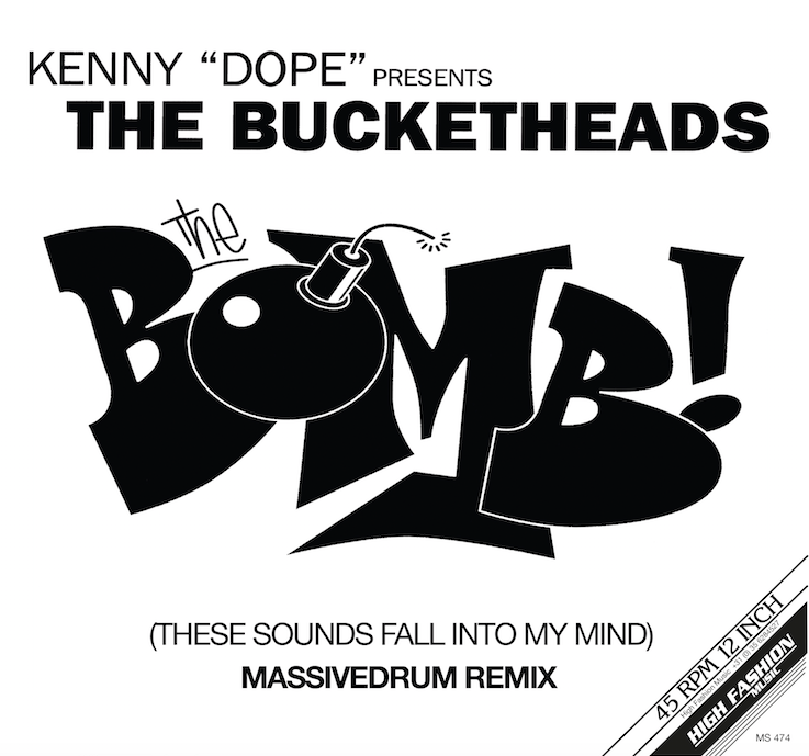 Kenny "Dope"* Presents The Bucketheads – The Bomb! (These Sounds Fall Into My Mind) (Massivedrum Remix)