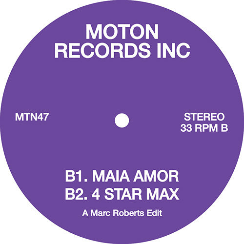 MOTON RECORDS INC / MARC ROBERTS EDITS